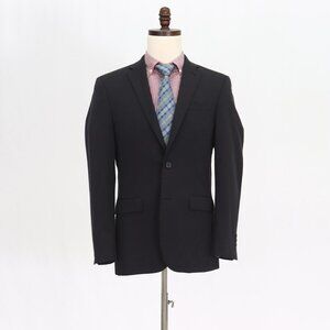 Egara 38R Gray Striped 2-Button Sport Coat Blazer Jacket O384